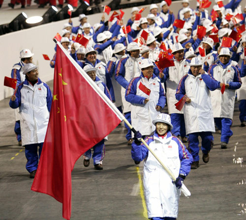 Torino 2006 Winter Olympic Games open