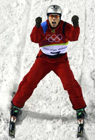 Here comes China's second gold in Turin