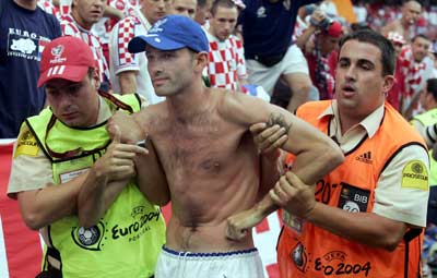 Fans at Euro 2004