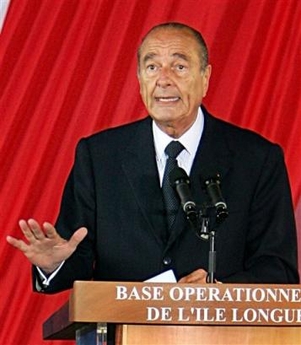 Chirac threatens nuke attacks on 'terrorist' states