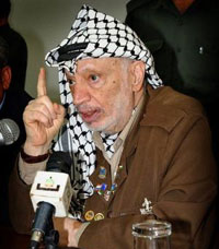 Israel plans for event of Arafat's death