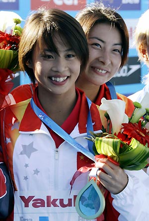 China concludes dominant world diving performance