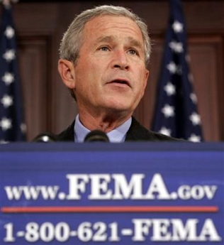 Bush approves $51.8B for Hurricane relief