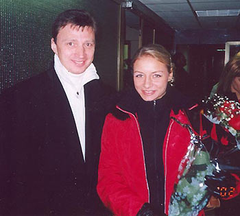 Russia's figure skater Viktoria Volchkova