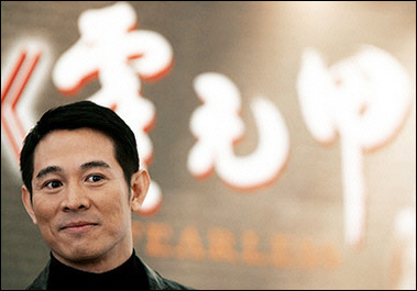 Jet Li's emotion in motion