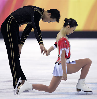 Figure skating pairs final of Turin Games