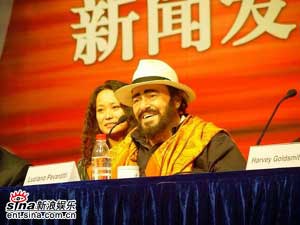 Pavarotti to sing Hi-C at farewell concert in Beijing