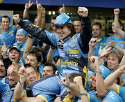 Alonso crowned new world champion