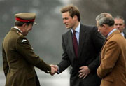 Prince William begins army career