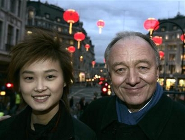 London lights up for Chinese New Year