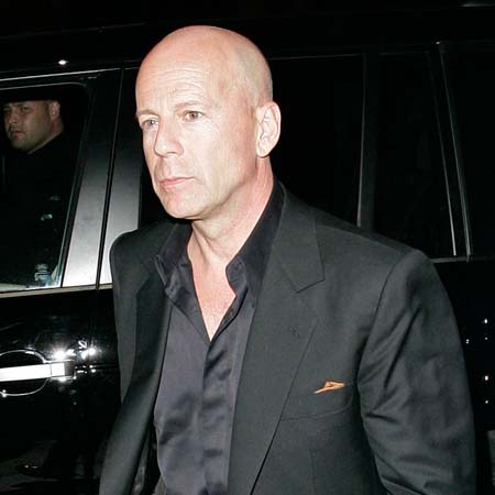 Bruce Willis' rug trouble