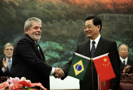 Brazil's Lula, on China visit, secures 13 deals