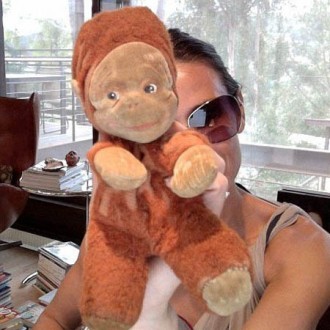 Demi Moore mad for monkeys