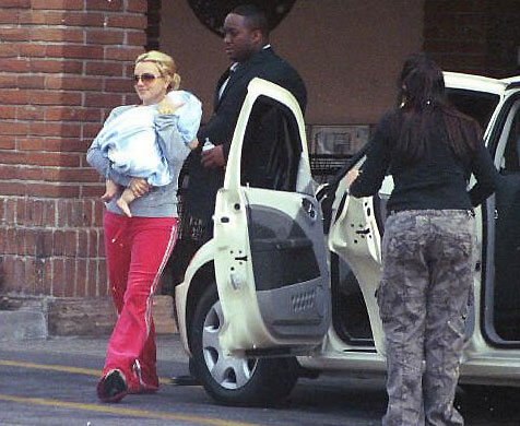 Britney Spears and her six-month-old son