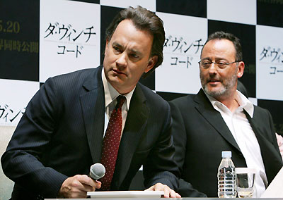 Actor Hanks attends news conference for film The Da Vinci Code in Tokyo 