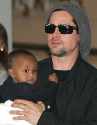 Brad Pitt voted 'Dad of the Year'