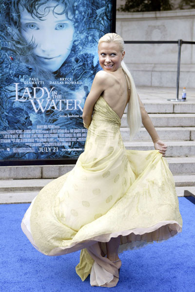 Premiere of the film 'Lady in The Water' in New York