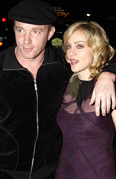 Madonna and Guy Ritchie 