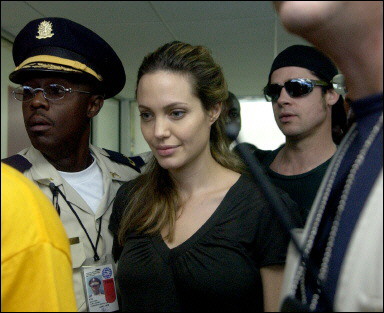 Wannabe Brangelina bodyguard arrested