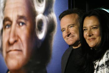 No joke: Robin Williams takes on politics in film