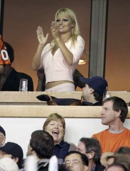 Pamela Anderson has snipers for security