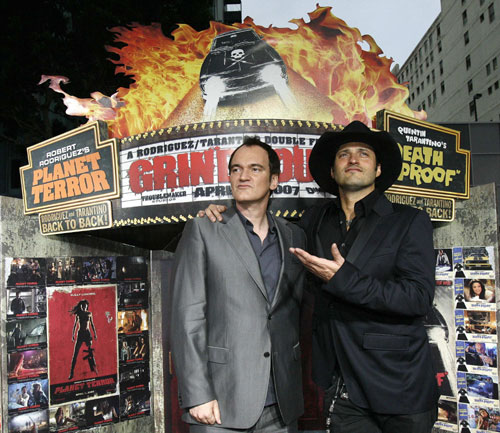 Grindhouse premieres in Los Angeles