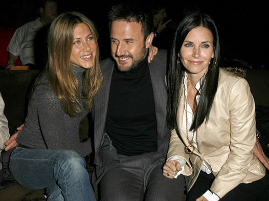 Jennifer Aniston, Courtney and David