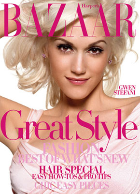 Gwen Stefani does Harper's Bazaar