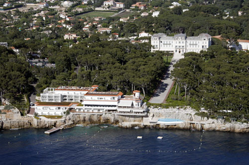 A general view of the Festival Palace in Cannes