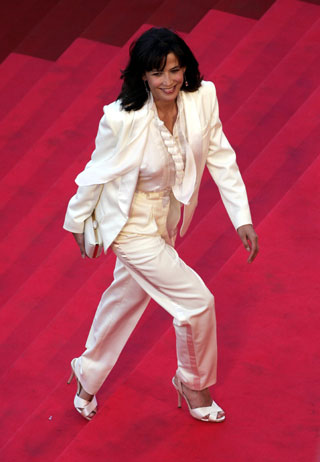 Sophie Marceau arrives for the 60th Cannes Film Festival