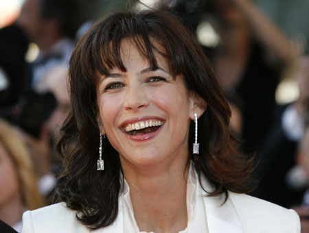 Sophie Marceau arrives for the 60th Cannes Film Festival