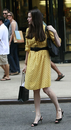 Liv Tyler shops at Barneys