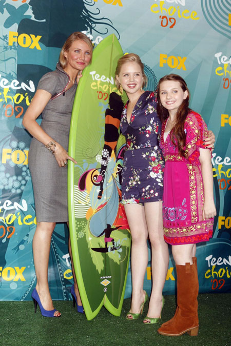 Cameron Diaz at the Teen Choice 2009 Awards