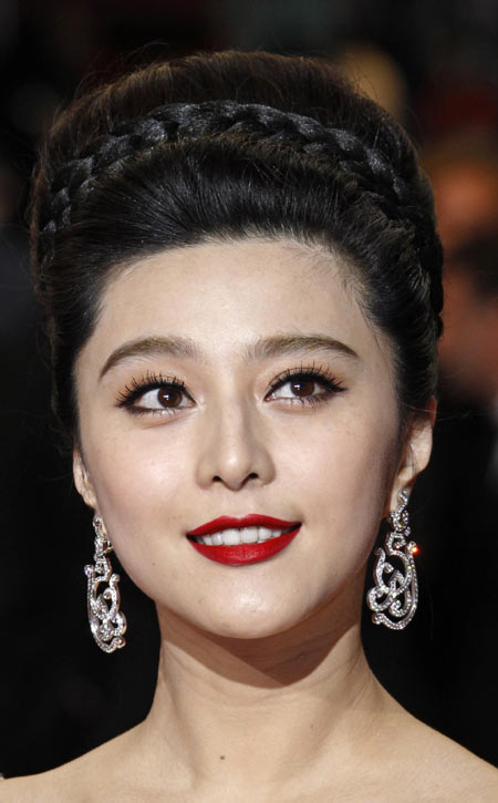 Dazzling beauty Fan Bingbing at screening of 