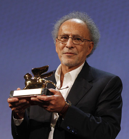 Director Monte Hellman receives the Special Lion at 67th Venice Film Festival