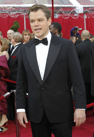 Matt Damon at the 82nd Academy Awards