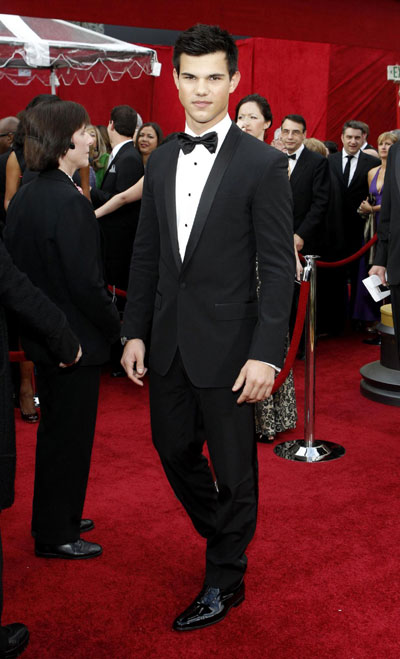 Taylor Lautner at the 82nd Academy Awards