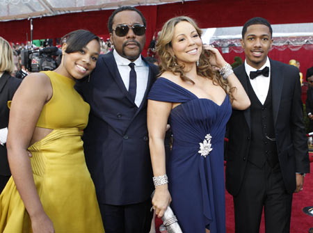 Mariah Carey and husband arrive at the 82nd Academy Awards