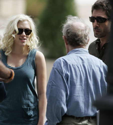 Woody Allen and Scarlett in Oviedo for new film