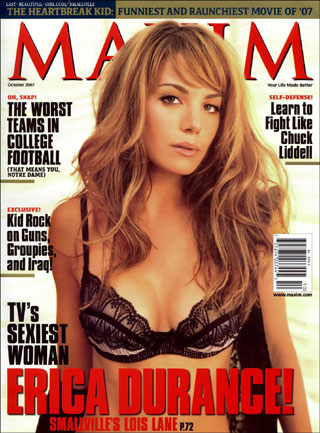 Erica Durance's sexy Maxim pics