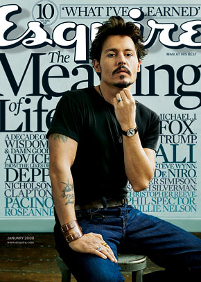 Johnny Depp says he hopes the world will tire of him