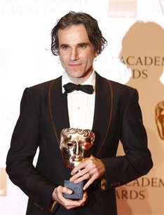 Daniel Day-Lewis scoops best actor BAFTA prize