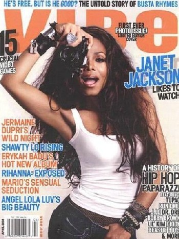 Janet Jackson covers Vibe magazine