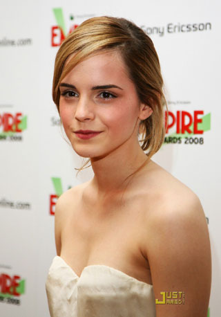 Emma Watson at the 2008 Sony Ericsson Empire Film Awards