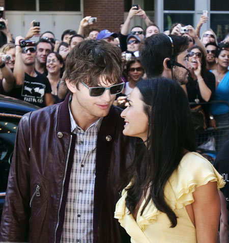 Demi Moore and Ashton Kutcher at 34th Toronto Int'l Film Festival