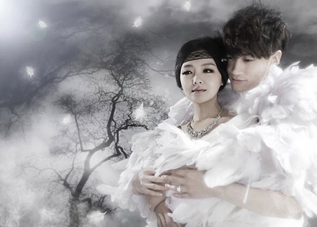 Barbie Hsu & Peter Ho's 'wedding' photo shoot