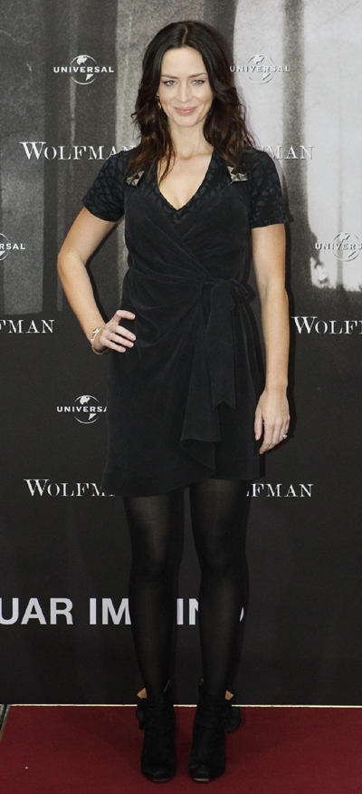 Promotion for movie 'The Wolfman' in Berlin