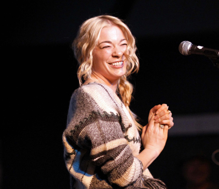 LeAnn Rimes performs during the 2010 Sundance Film Festival