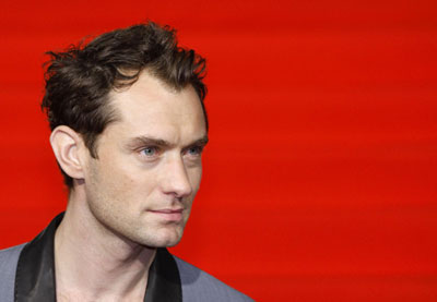 Jude Law attends film 