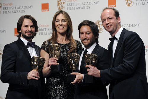 Celebs at British Academy of Film and Television Arts (BAFTA) awards ceremony